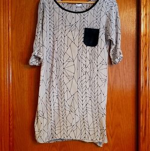 Club Monaco Silk Shift Dress - Size 4